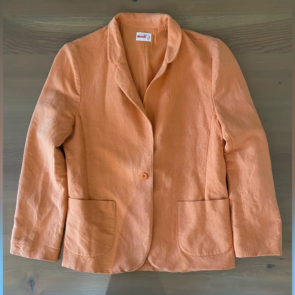 Mondi cotton-linen jacket
